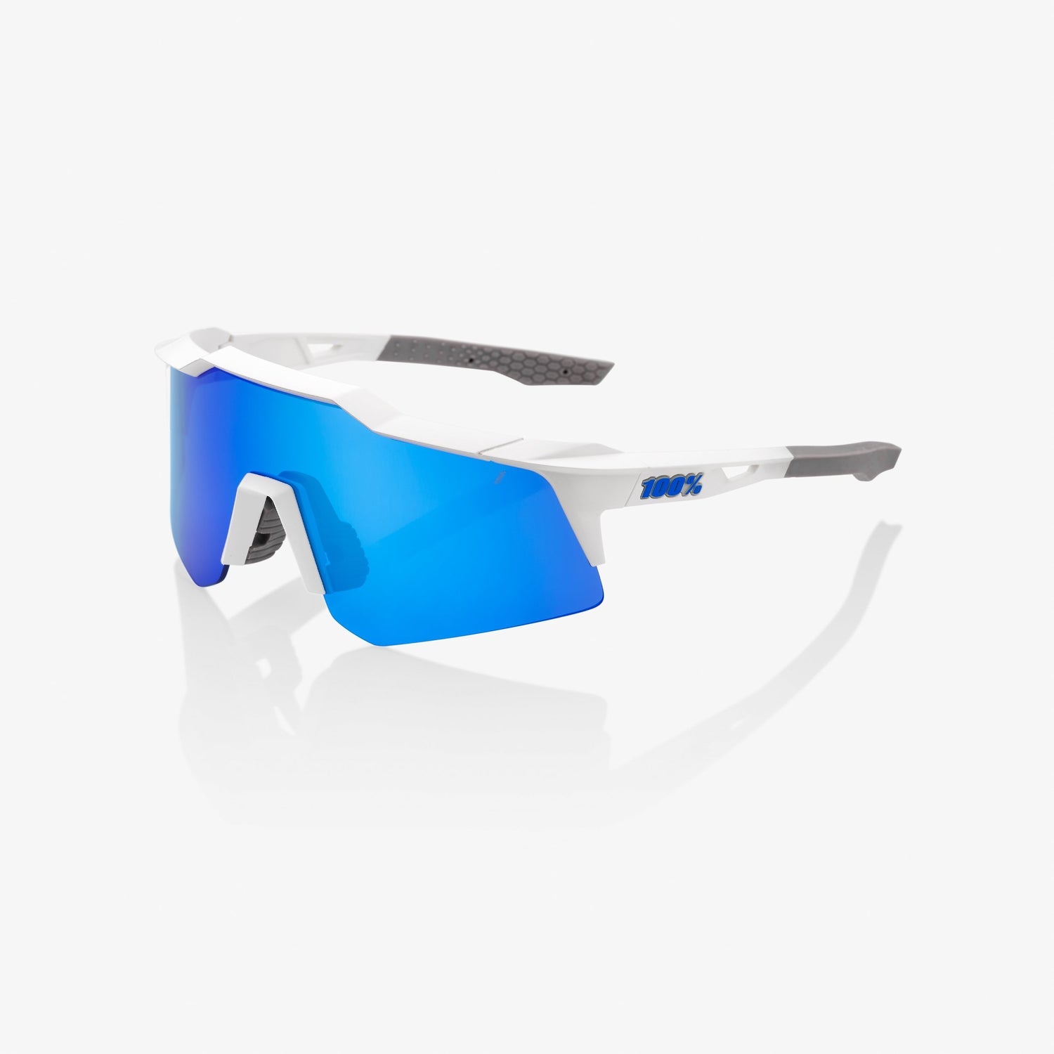 Speedcraft XS - White - Blue Mirror Lens