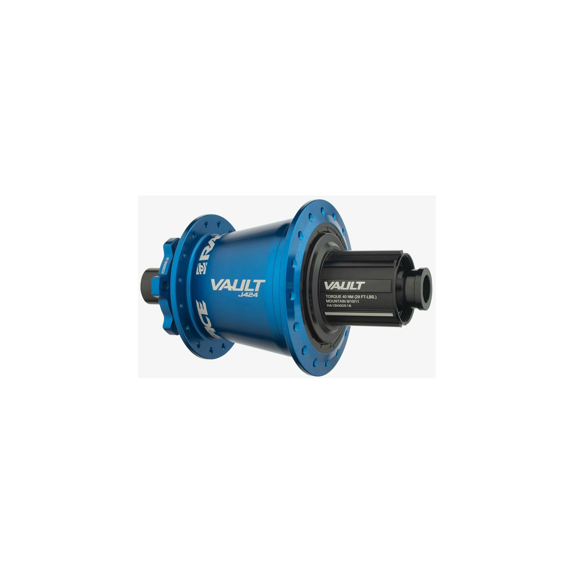 Hub Vault J-Bend - 32H - 15x110 Boost F - Bleu