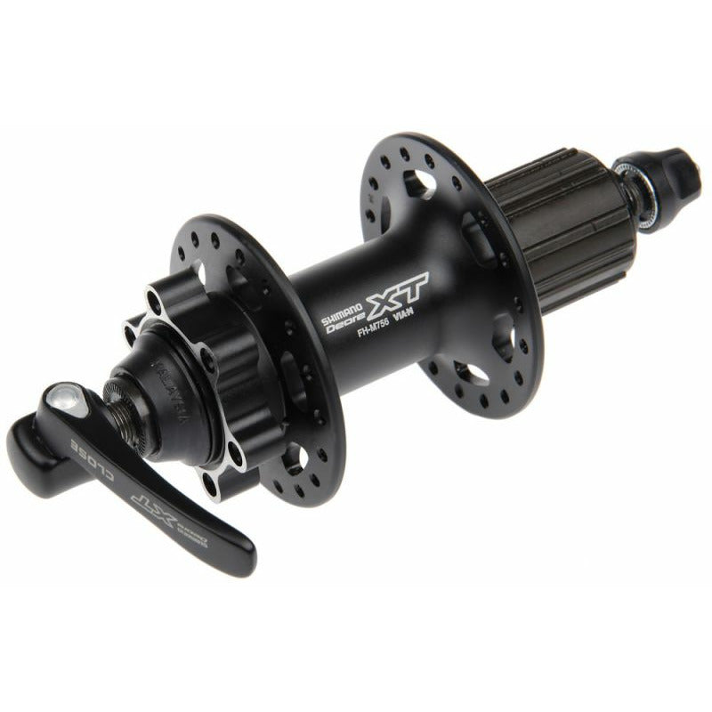 Hub Deore XT - 32H - 135mm Rear Quick Release - Noir