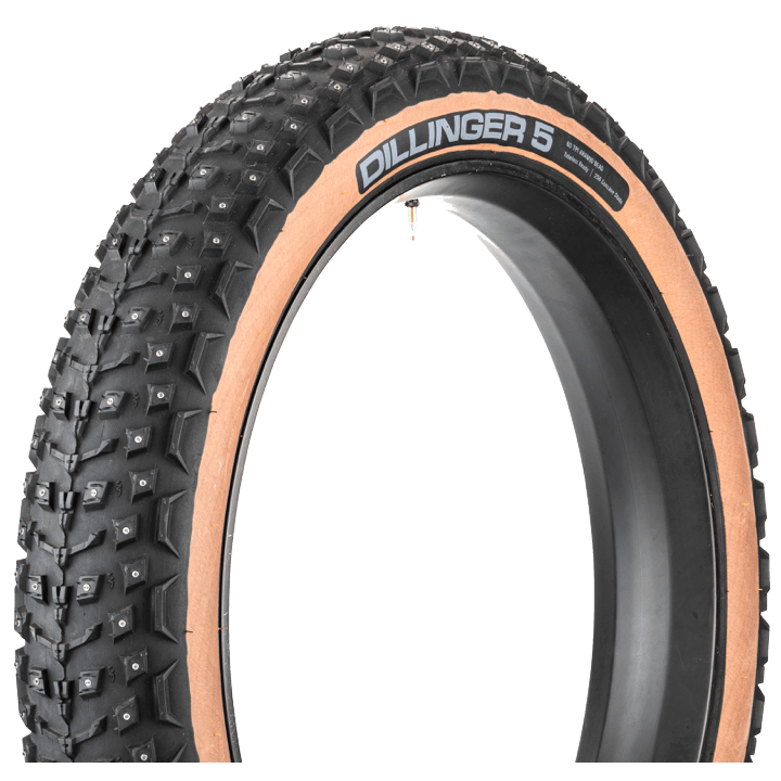 Pneu Dillinger 5 - 27.5 x 4.5, Tubeless, 60TPI, Beige, 252 Crampons Concaves En Aluminium De Carbure